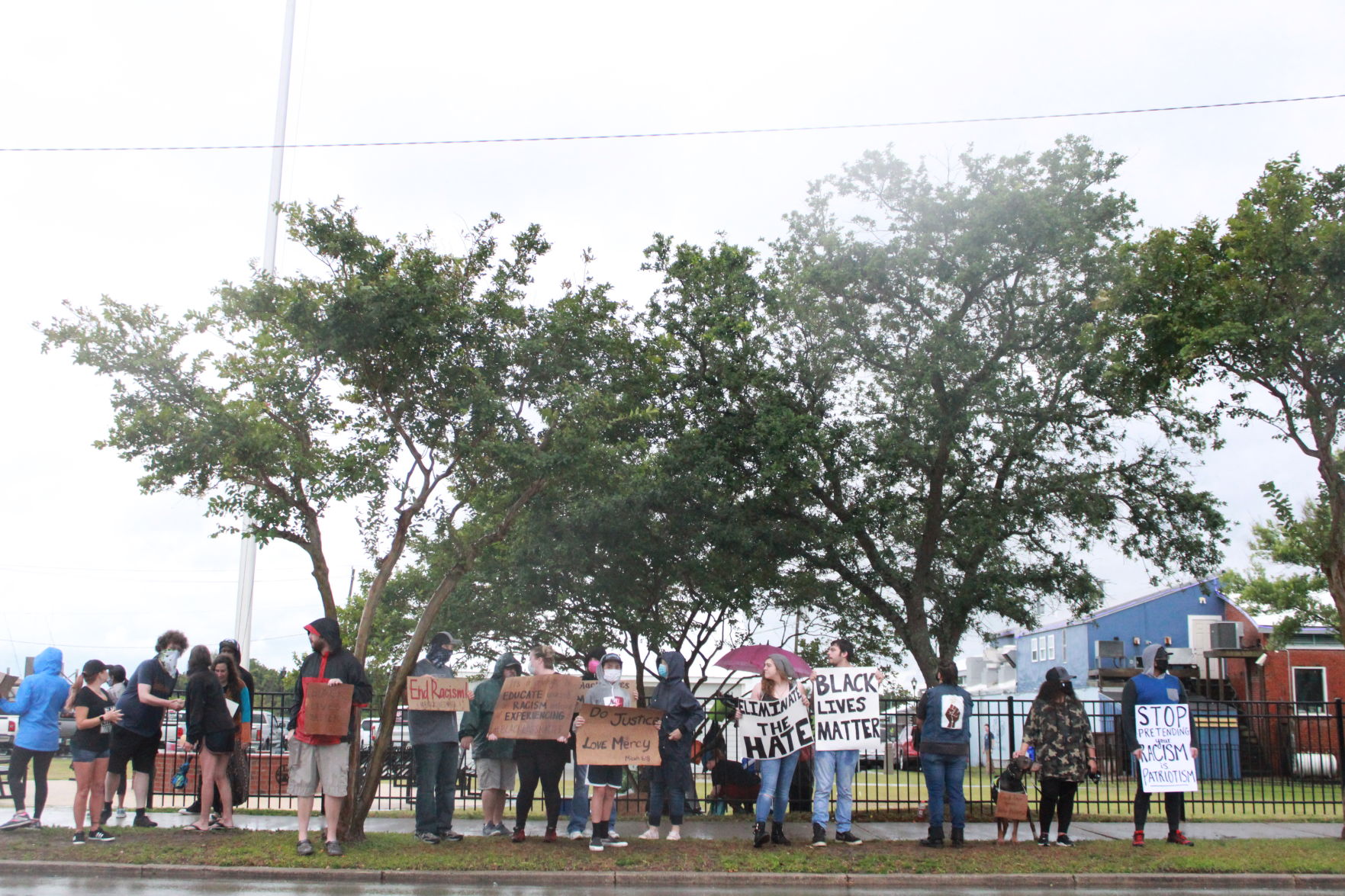 Morehead City demonstrators stage ‘die-in’